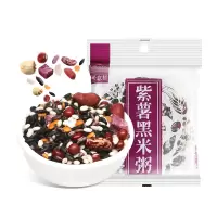 [10包装]燕之坊紫薯黑米粥150g 紫米红豆莲子花生红小豆营养五谷杂粮八宝粥原料