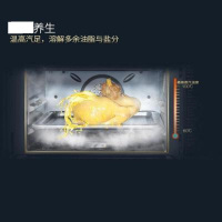 格兰仕(Galanz)微波光波炉蒸烤箱一体机变频微波纯蒸模式不锈钢内胆26升大容量纯蒸纯烤蒸烤组 格兰仕Q6-Q260S