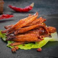 x百草味 鱼类 香辣小鱼仔105g 小鱼干海鲜零食即食湖南特产小吃满满