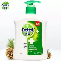 滴露(Dettol) 健康抑菌洗手液 经典松木 500g/瓶(12瓶装)