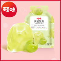 [百草味-青梅果冻120gx2]0脂布丁果汁魔芋网红休闲小吃零食