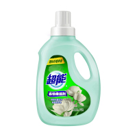 超能 衣物柔顺剂 (柠檬草香)2kg/瓶装 (新老包装随机发货)