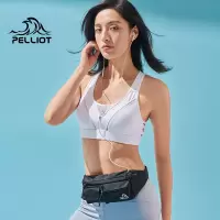 伯希和运动潮流腰包 轻便多功能跑步健身胸包超轻时尚嘻哈斜挎包