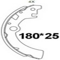 刹车毂片R路宝;北斗星