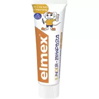 德国原装进口 ELMEX 1-6儿童护理乳齿牙膏 50ml 防蛀牙防龋齿宝宝适用 安全可吞咽牙膏