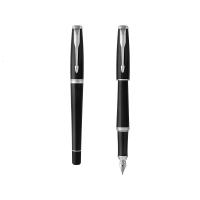 派克(PARKER)钢笔 都市系列丽雅黑白夹墨水笔