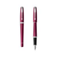 派克(PARKER)钢笔都市系列粉红白夹墨水笔