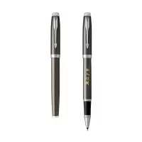派克（PARKER）定制签字笔 IM金属灰白夹宝珠笔-私人定制