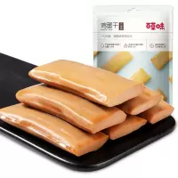 [百草味-鸡蛋干200g卤香味]四川素食零食小吃卤味干子