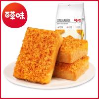 [百草味-肉松乳酪吐司180g]营养早餐肉松乳酪面包蛋糕吐司