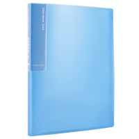 得力5014-30页资料册(深蓝)