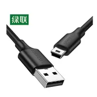 绿联 10386 USB2.0转米ini USB数据线 3米 数据线 (计价单位：个) 黑色