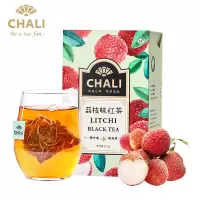 ChaLi茶里 花果茶 荔枝味红茶冻干荔枝果粒浙江红茶冷热泡组合水果茶