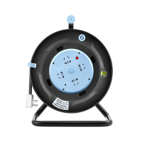 公牛(BULL) 卷线盘移动电缆电线盘绕线盘插座 GN-804 50米线盘过热保护1.5平方