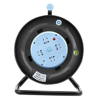 公牛(BULL) 卷线盘移动电缆电线盘绕线盘插座 GN-804D 无线线盘过热保护(有端子)