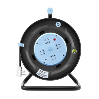 公牛(BULL) 卷线盘移动电缆电线盘绕线盘插座 GN-804D 30米线盘过热保护2.5平方