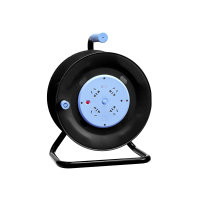 公牛(BULL) 卷线盘移动电缆电线盘绕线盘插座 GN-804DL无线线盘漏电过热保护(有端子)空箱