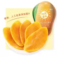 百草味 小台农1号芒果干g 阳光果派水果脯蜜饯休闲零食 原味