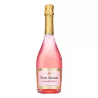 西班牙原瓶进口起泡酒 Don Simon桃红果味甜酒起泡葡萄酒 750ml