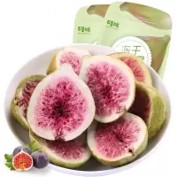 百草味 无花果干25gx2袋 休闲零食特产 冻干水果干