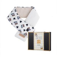 美的(Midea)黑梅国王IP款智能发热围巾护颈椎电热围脖男女冬季保暖神器大英博物馆MK-GI0203