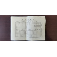 企购优品 兵器风雷厂废品通知单 尺寸190*130mm