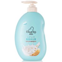 启初宝宝沐浴露620ml 儿童沐浴露 婴儿沐浴露儿沐浴露 牛奶植物配方 牛奶谷胚