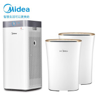 美的空气净化器除甲醛家用客厅大空间净化器JA32+卧室净化器C46*2