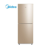 美的 BCD-172CM(E) 172升双开门直冷小型电冰箱双门双温