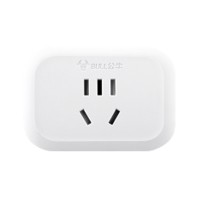 公牛(BULL) 一转多转换器插座转换插头 GN-902A 国标转换器二三二极