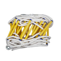 永创 安全绳梯防滑攀登训练高空逃生梯工程折叠梯子常规款 10米