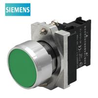 西子 3SB6 平头按钮 绿色 1常开 金属 瞬动型 22mm  按钮