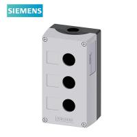 西子 3SU附件 3孔按钮盒 灰色 塑料 22mm  按钮附件 企业定制