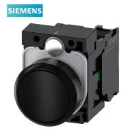 西子 3SU 平头按钮 黑色 1NO 塑料 自锁型 22mm  按钮 企业定制