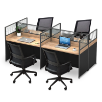 蓝翔 屏风桌 办公桌 组合屏风工位 电脑桌 职员工作位 员工桌