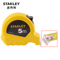 史丹利/STANLEY 公制易定钢卷尺5m 测量尺子米尺盒尺木工绘图制图测量计算 STHT30254-8-23