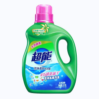 超能洁净柔护洗衣液 自然清新天然酵素3kg