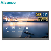 海信(Hisense)75英寸触屏式智能会议教学一体机75R6A专业版(含无线投屏器)