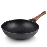 30cm麦饭石炒锅 CLB3053D 少油烟不粘锅电磁炉通用锅具(单位:个)