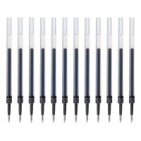 三菱(Uni)0.38mm中性笔芯 UMR-83 水笔/签字笔替芯 适用于UMN-138笔 黑色 12支/盒(一盒装)