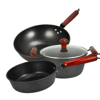 荣事达 麦饭石厨房三件套RSD-SJT223M款