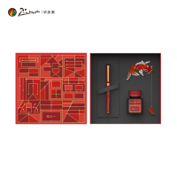 毕加索钢笔礼盒铱金笔(F)908吉祥礼盒(牛)