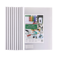 三木 P310 抽杆夹 A4 白色 10个/包