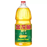 金龙鱼(JINLONGYU) 食用油 精炼一级大豆油1.8L