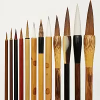 金宝堂画毛笔套装12支专用花鸟牡丹写意工笔画山水画成人初学入门工具全套大号中小号白云狼毫 12支