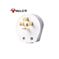 公牛GN-T32四脚扁插头32A 三相四极插头工业插头