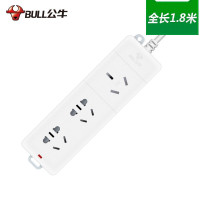公牛(BULL)插座插排 GN-405 1.8米新国际 插座