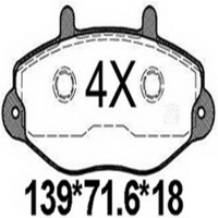 刹车片F星悦；江铃全顺17座