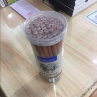 马可 50支铅笔桶装三角笔杆原木HB铅笔考试专用学生铅笔 AWP304011 单位：筒