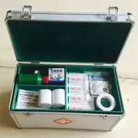 可孚家用药箱铝合金急救箱含药品 长330mm宽178mm高195mm 单位：个